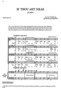 Arthur Hutchings: If Thou Art Near