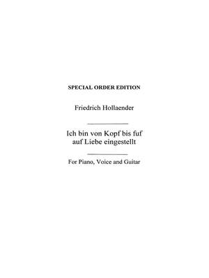 Hollander: Ich Bin Von Kopf Bis Fuss Auf Liebe Eingestelle