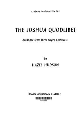 Hazel Hudson: The Joshua Quodlibet
