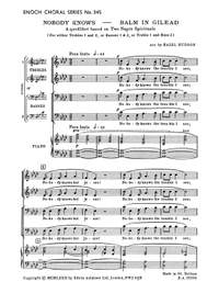 Hazel Hudson: Nobody Knows - Balm In Gilead