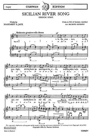 Maurice Jacobson: Sicilian River Song