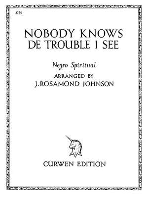 J. Johnson: Nobody Knows The Trouble I've Seen