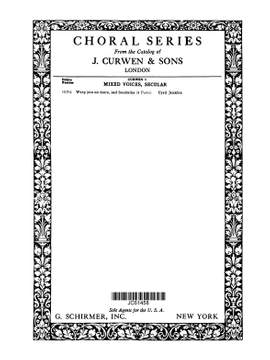C. Jenkins: Weep You No More Satb
