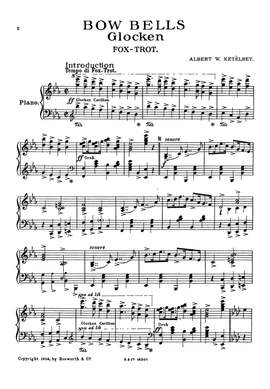 Albert Ketèlbey: Bow Bells (Piano)