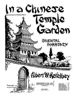 In A Chinese Temple Garden