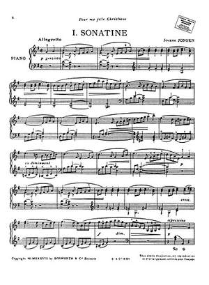 Sonatine Menuetto Rondo