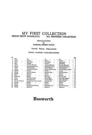 Barbara Kirkby-Mason: My First Collection