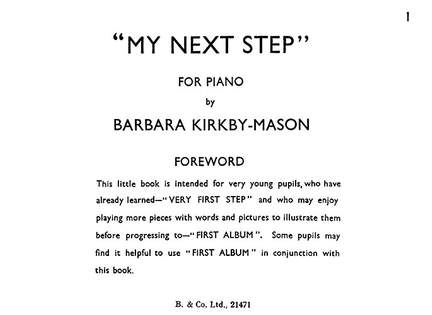 My Next Step Easy