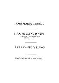 26 Canciones Volumen 1 y 2 for Voice and Piano