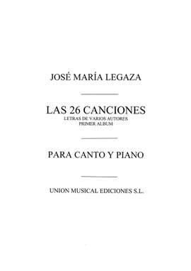 26 Canciones Volumen 1 y 2 for Voice and Piano