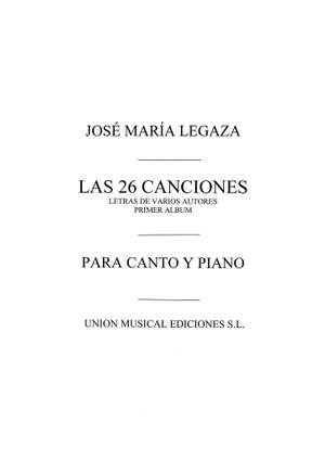 26 Canciones Volumen 1 y 2 for Voice and Piano