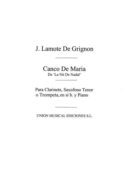 Canco De Maria
