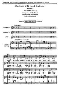 Michael Arne: The Lass With The Delicate Air