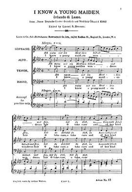 René Lassus: I Know A Young Maiden