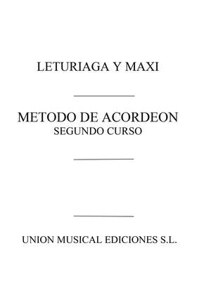 Metodo De Acordeon: Segundo Curso