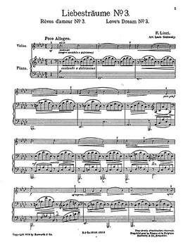 Liebestraume No.3