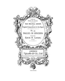 Edwin H. Lemare: Toccata Di Concerto For Organ