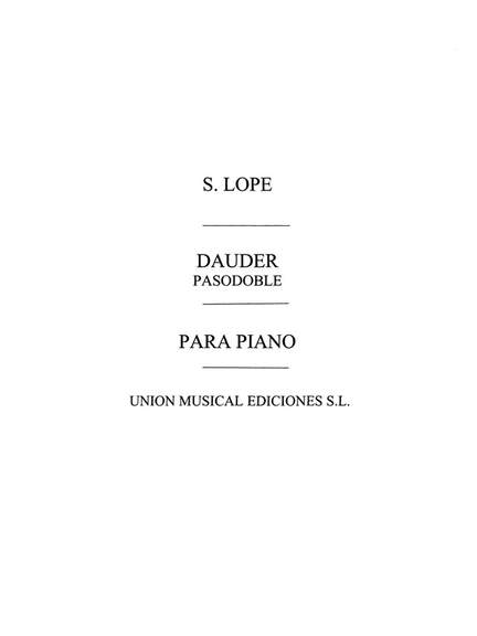 Dauder Pasodoble