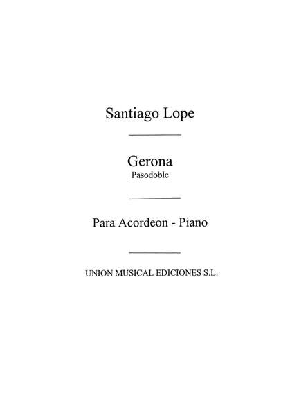 Gerona, Pasodoble