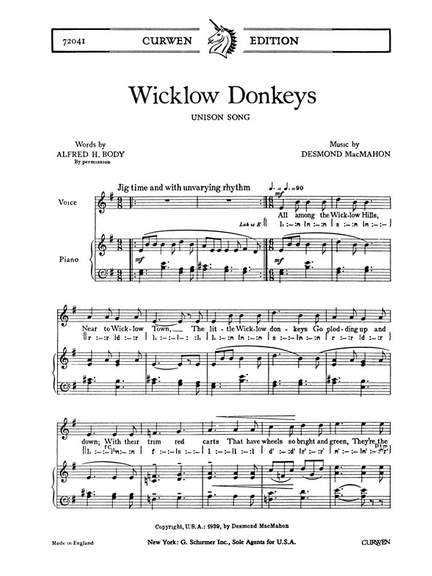 D. Macmahon: Wicklow Donkeys