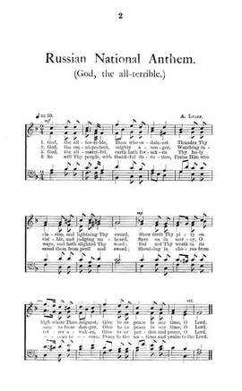 Lvoff: Russian National Anthem