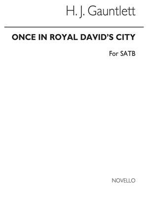 Arthur Henry Mann_Henry John  Gauntlett: Once in Royal David's City