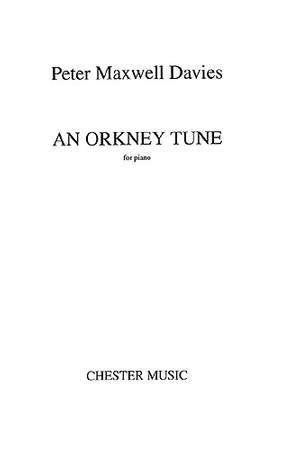 Peter Maxwell Davies: An Orkney Tune (Piano Solo)