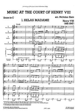 Nicholas Hare: Music At The Court Of Henry VIII