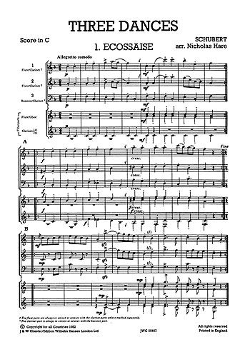 Franz Schubert: Three Dances