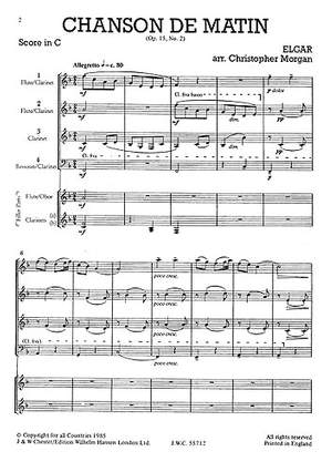 Edward Elgar: Chanson De Matin