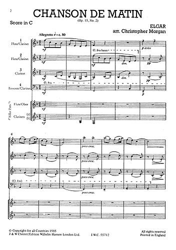 Edward Elgar: Chanson De Matin