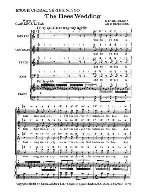 Felix Mendelssohn Bartholdy: The Bees Wedding