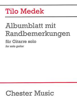 Tilo Medek: Albumblatt Mit Randbemerkungen