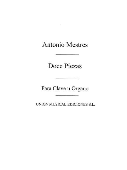 Doce Piezas Para Clave