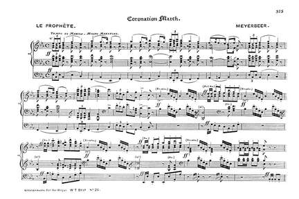 Giacomo Meyerbeer: Coronation March
