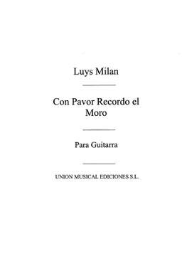 Con Pavor Recordo El Moro (Azpiazu)