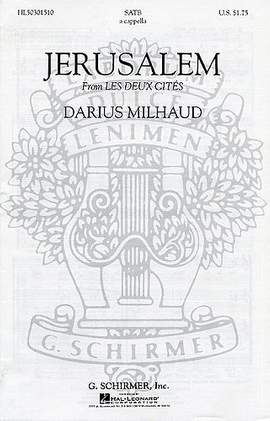 Darius Milhaud: Jerusalem