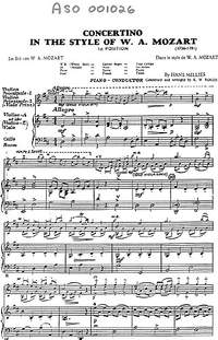 Hans Mollenhauer: Concertino In The Style Of Mozart