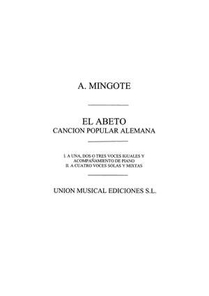 Mingote: El Abeto Cancion Popular Alemana for VM