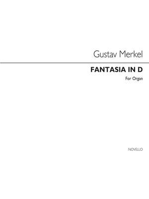 Gustav Adolf Merkel: Fantasia No.5 In D Minor For Op.176