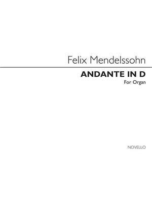 Felix Mendelssohn Bartholdy: Andante In D With Variations