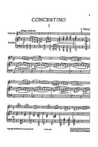Jiri Mokry: Concertino in G