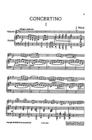 Jiri Mokry: Concertino in G