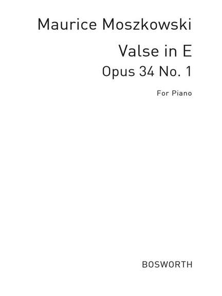 Moritz Moszkowski: Waltz In E Op.34