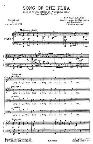 Modest Mussorgsky: Song Of The Flea