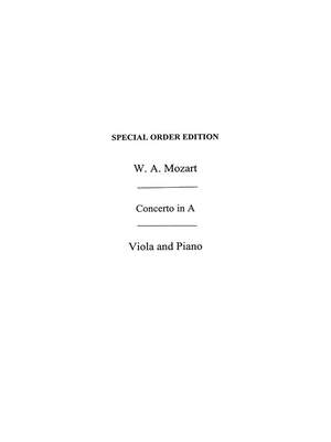 Wolfgang Amadeus Mozart: Concerto In A K622 (Tertis)