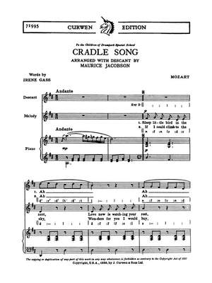 Wolfgang Amadeus Mozart: Cradle Song