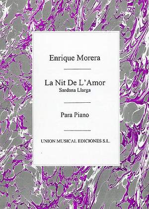 Enrique Morera: La Nit De Lamor - Sardana Llarga