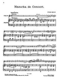 O Musin: Musin, O Mazurka De Concert