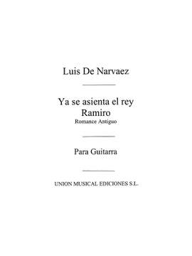 Ya Se Asienta El Rey Ramiro Romance Antiguo